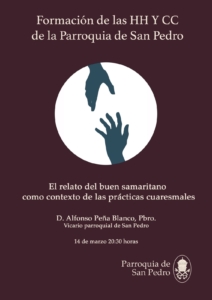 Cartel para la Formación de las Hermandades y Cofradías de la Parroquia de San Pedro.